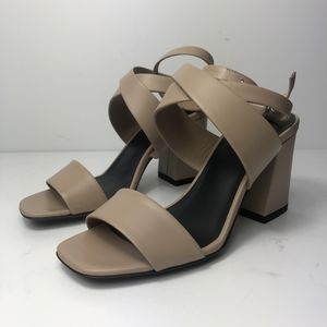 Via Spiga tan heels